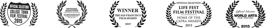 Five film festival laurel awards showcasing acclaim for the documentary 'Carry the Tune.'